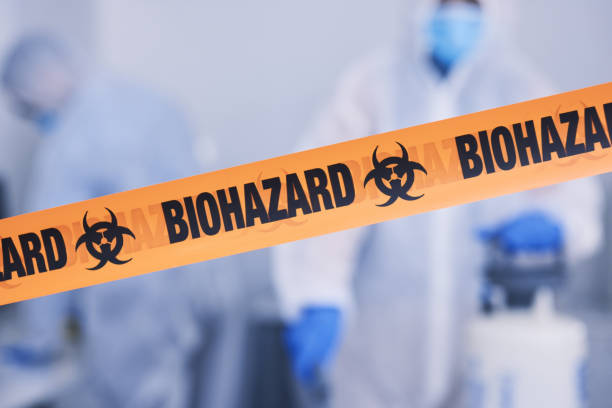 Professional Blood Cleanup technician working in Preston, CT